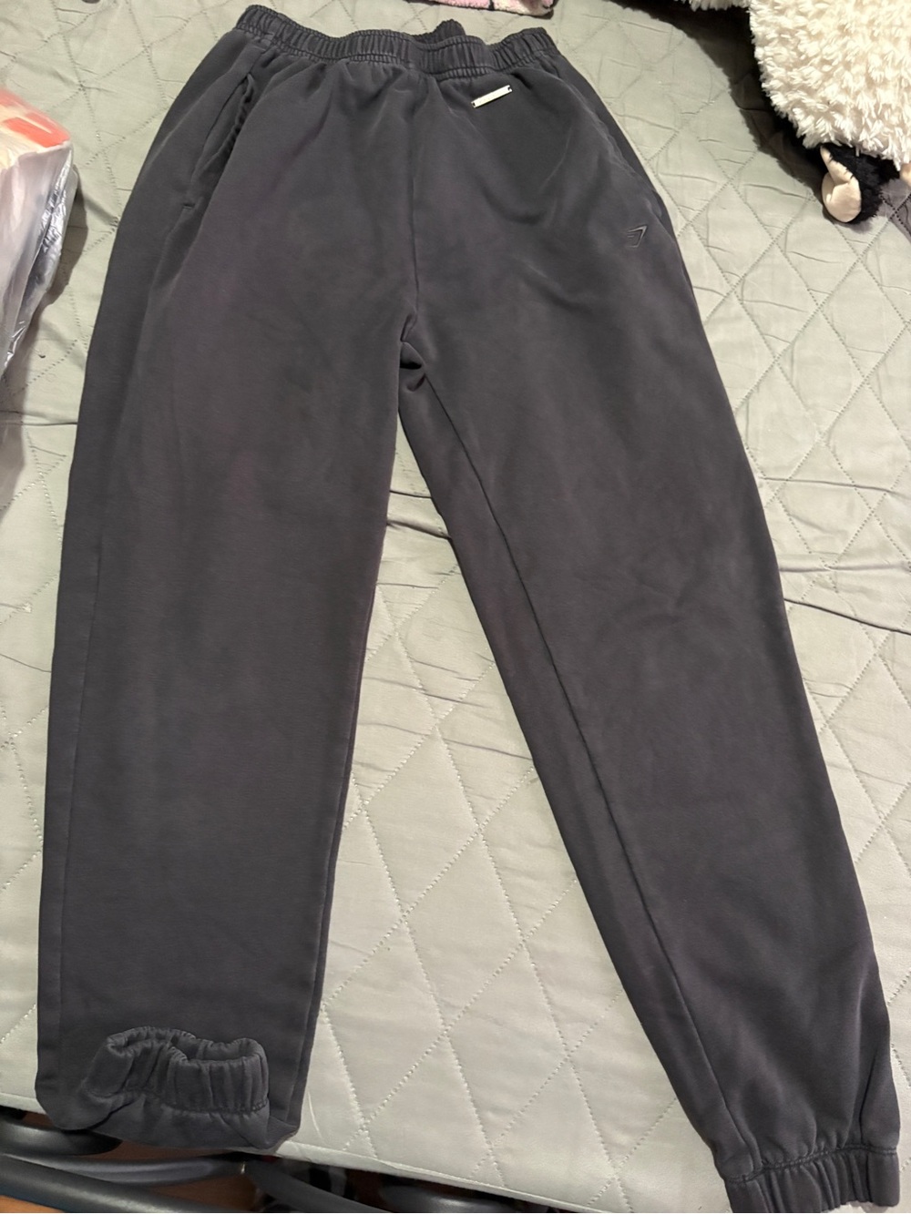 Gymshark Dark Gray Track Joggers